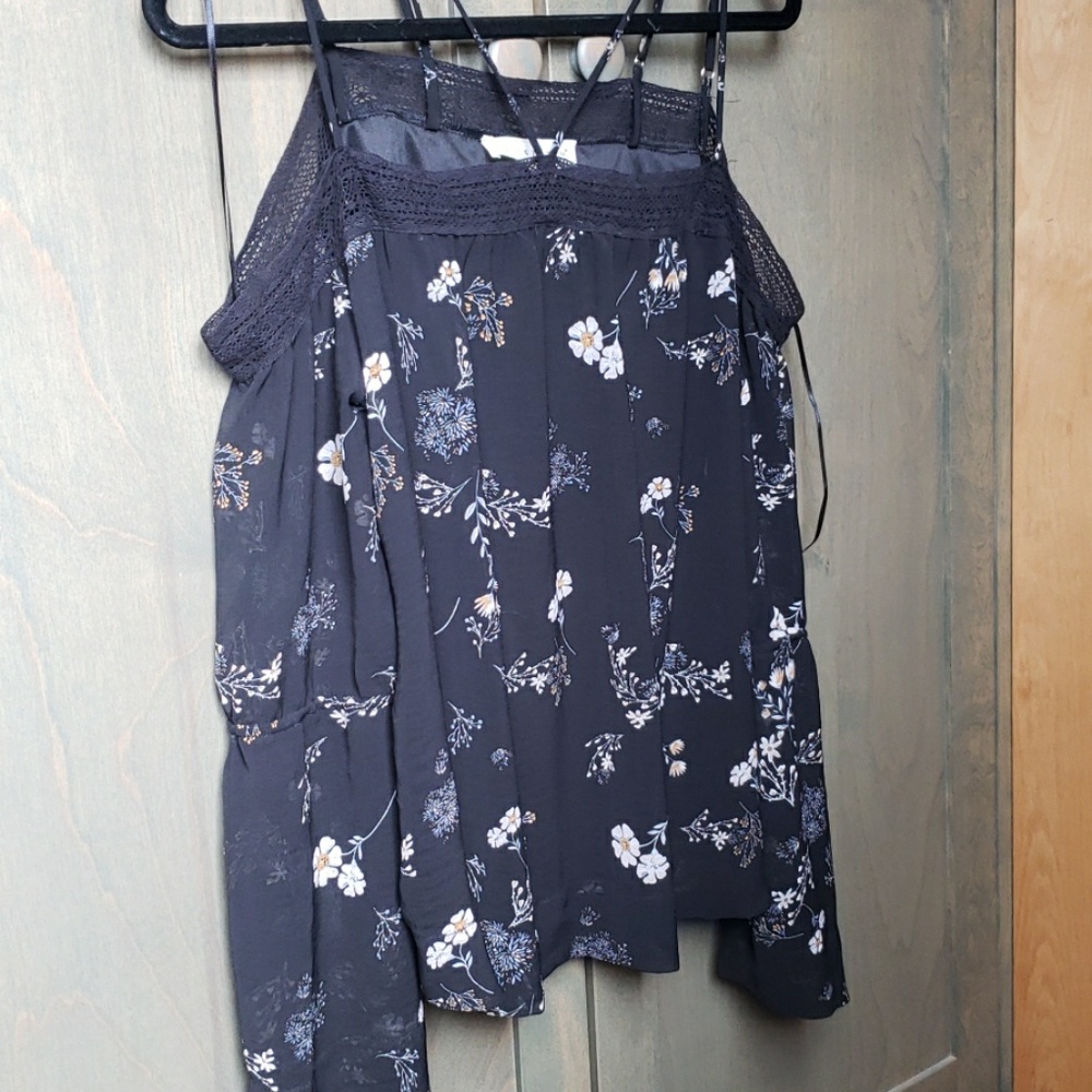 Love stitch cold shoulder blouse